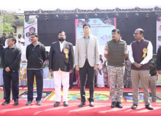 *जिल्हास्तरीय शालेय क्रीडा व सांस्कृतिक स्पर्धेचा शुभारंभ*