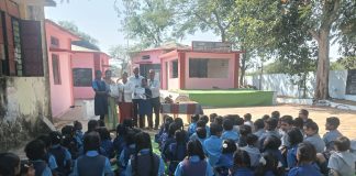 जि प प्राथमिक शाळा घोडवाही येथे कायदे विषयक मागदर्शन कार्यक्रम संपन्न