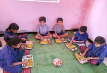 *ढेकणी परसबागेतील भाजीपाल्यांचा समावेश मध्यान्ह भोजनात*