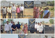 *शहरातील प्रभाग क्रमांक ३ मध्ये सिमेंट काँक्रीट रस्ता व नाली बांधकामाचे भूमिपूजन उत्साहात