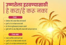 *वाढत्या उन्हाच्या पार्श्वभूमीवर आरोग्य विभागाचे आवाहन: ‘उष्माघातापासून सावध रहा, स्वतःची काळजी घ्या!’*