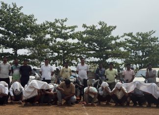 स्थानिक गुन्हे शाखा व पोस्टे कुरखेडा पोलीसांची अवैद्यपणे जुगार खेळणाया 22 आरोपींवर कारवाई