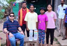 *अपघातग्रस्त दुर्गम कुटुंबाच्या पाठीशी माजी राज्यमंत्री राजे अम्ब्रीशराव महाराज; आर्थिक मदत व शिक्षणासाठी दिला आधार.!*