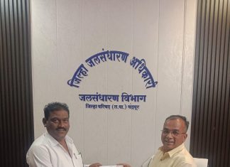 _*नवेगाव खुर्द येथील मामा तलावाची फुटलेली पाळ तातडीने दुरुस्त करा*_
