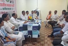 *भाजपा चामोर्शी तालुका मंडळाची महत्त्वपूर्ण आढावा बैठक संपन्न*