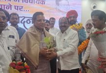 *नवनिर्वाचित आमदार मा. प्रा. श्री. संजयजी भेंडे यांचा सत्कार व अभिनंदन समारंभ उत्साहात संपन्न.*