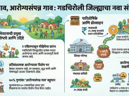 *आरोग्य क्रांतीकडे गडचिरोलीची वाटचाल!* *’माझं गाव, आरोग्य संपन्न गाव’ मोहिमेत जिल्ह्यातील ४५९ ग्रामपंचायतींचा उत्स्फूर्त सहभाग*