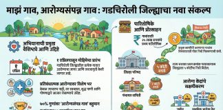 *आरोग्य क्रांतीकडे गडचिरोलीची वाटचाल!* *’माझं गाव, आरोग्य संपन्न गाव’ मोहिमेत जिल्ह्यातील ४५९ ग्रामपंचायतींचा उत्स्फूर्त सहभाग*