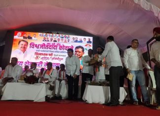 गडचिरोलीत काँग्रेसचा भव्य शक्तीप्रदर्शन सोहळा; विश्वजित कोवासे यांच्या पदग्रहणाने कार्यकर्त्यांत जल्लोष