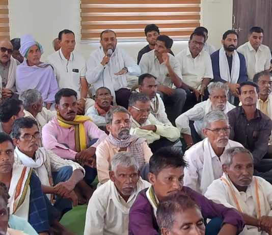 *शेतकऱ्यांच्या आंदोलनाला यश ; जमीन अधिग्रहिनास स्थगिती प्रशासनाने दिले लेखी आदेश*